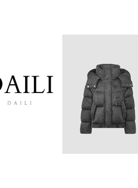 黛利新款时尚连帽设计感宽松休闲短款羽绒服女DLLLGB-265128