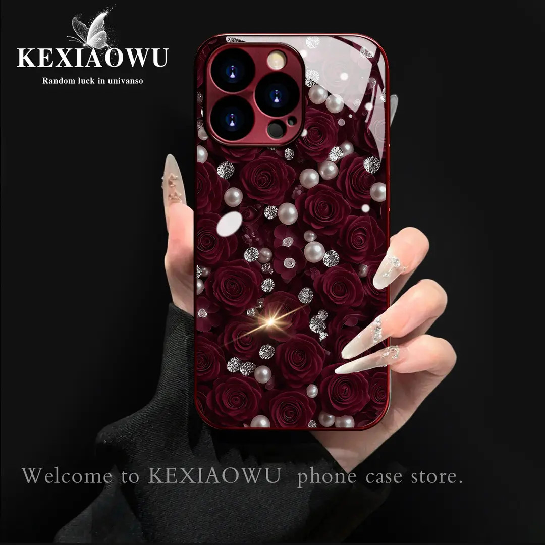 【苹果系列】适用酒红色电