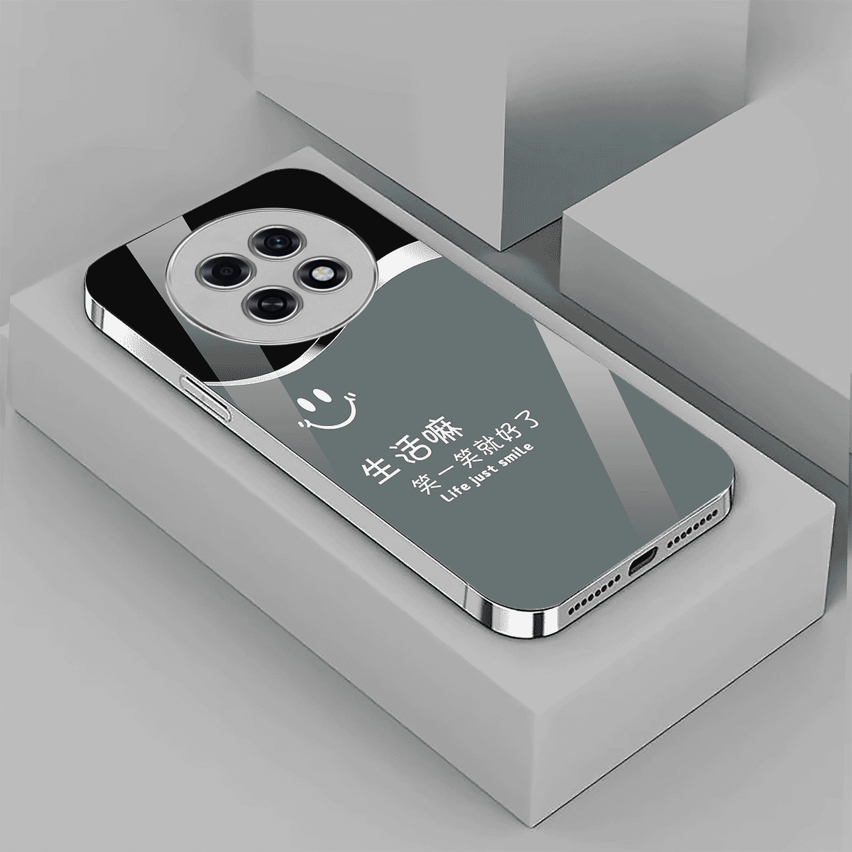 适用oppok13s/k13x高档手机壳简约不沾指纹手感励志手机壳