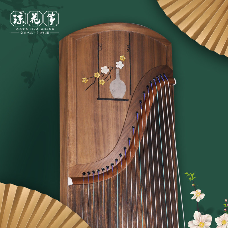 【琼花古筝】梅花三弄 专业级实木考级演奏古筝琴在类目 乐器/吉他/钢琴/配件, 民族乐器, 民族弹拨乐器, 古筝中 - 来自Buy2taobao.com提供专业的淘宝代购服务
