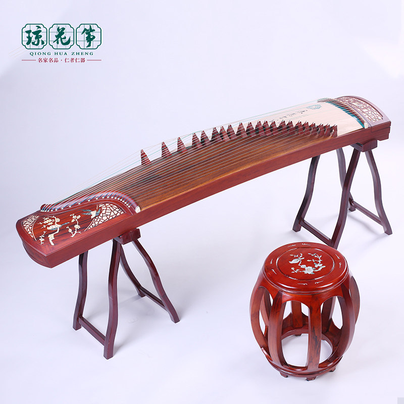 【琼花古筝】古筝凳子实木古筝练习古筝琴凳