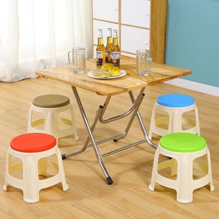 【工厂直销】实木桌面板正方形长方桌圆形杉木桌板餐饮简易小桌子