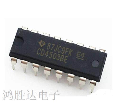 直插 CD4503 CD4503BE DIP-16 六三态同相缓冲器 进口原装全新