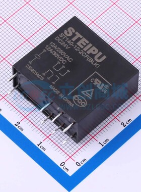 ST140-12-2CF(BLK)/DC24V STEIPU(斯泰普) 插件,29x12.7mm 现货