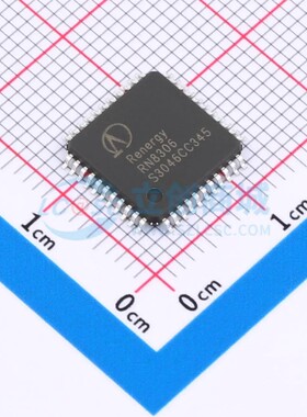 RN8306(V3) 锐能微 LQFP-44L(10x10) 现货