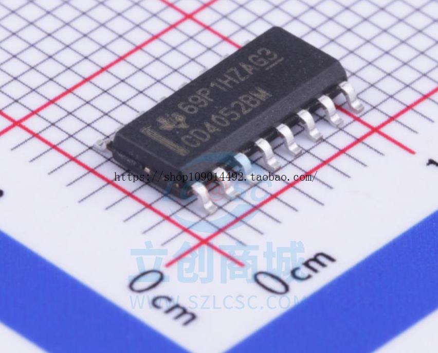 现货直拍原装 | CD4052BM96 CD4052BM SOP16 贴片 接口-模拟开关
