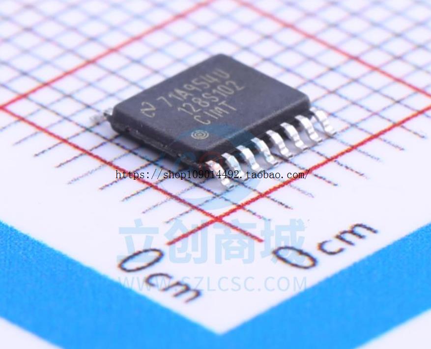 模数转换器ADC128S102CIMTX丝印128S102 ADC128S102CIMTX/NOPB