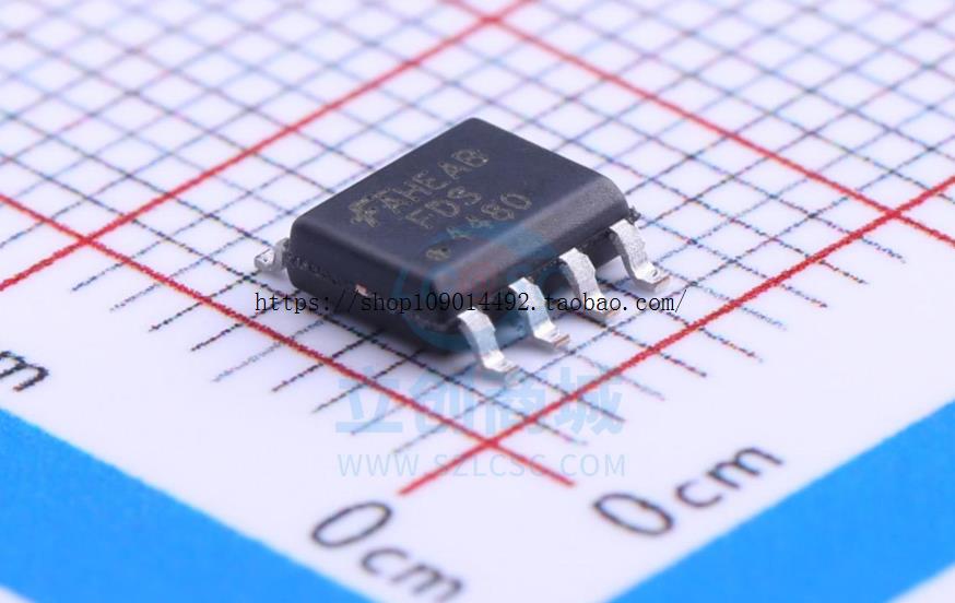 现货直拍FDS4480 N沟场效应管 10.8A 40V 贴片SOP-8 全新原装