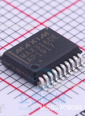 进口原装 MAX3160EAP+T MAX3160EAP SSOP20 驱动收发器芯