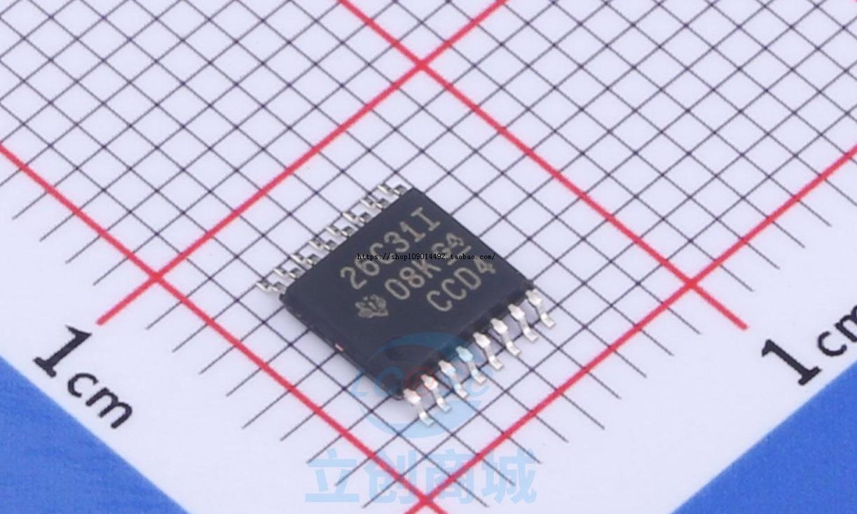 AM26C31IPW AM26C31IPWR 26C31I 封装TSSOP16线路驱动器 全新进口