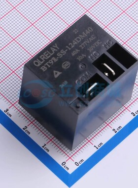 BT91-SS-124DM40 QLRELAY 插件,32.2x27.5mm 现货