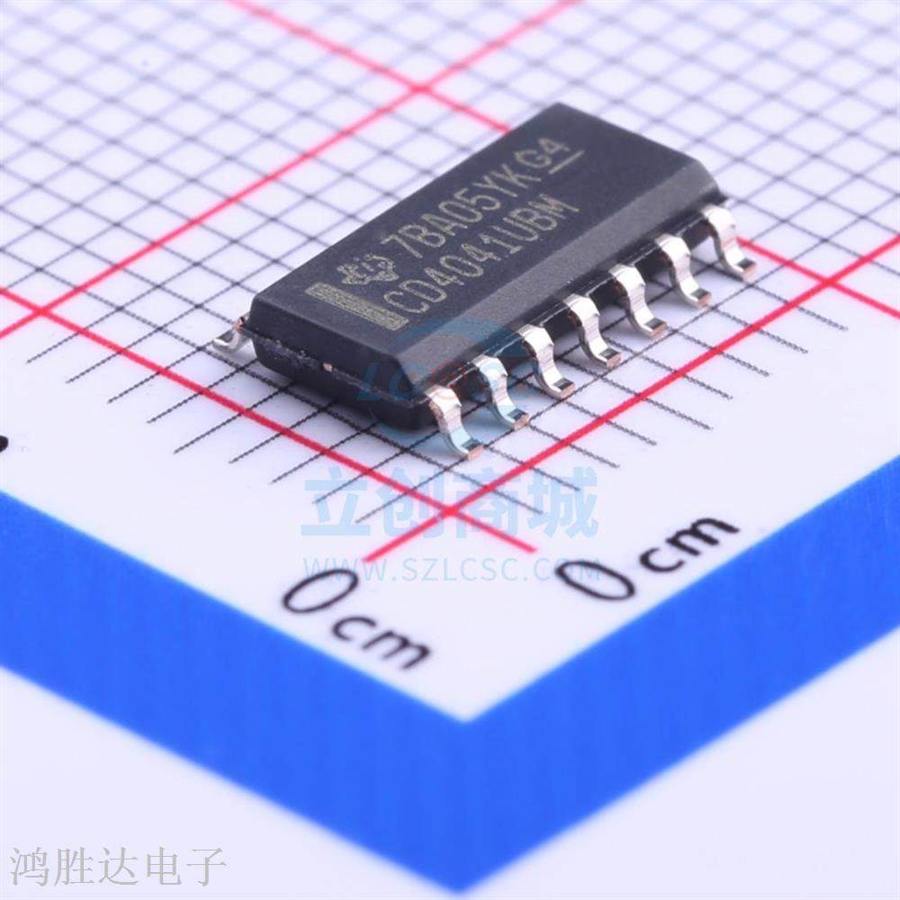 4000系列逻辑芯片 CD4041UBM96 SOIC14 原装现货 假一赔十