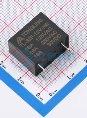 TL-32F-12V-HS16A TLrelay(通灵) 插件,18.3x10.2mm 现货