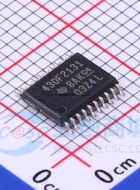 全新原装 MSP430F2131IPWR 丝印430F2131 贴片TSSOP-20 微控制器