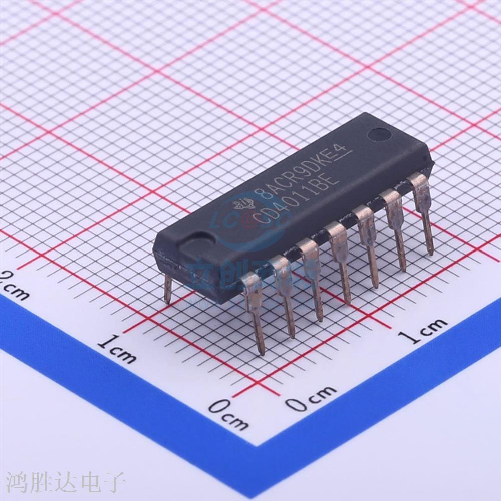 4000系列逻辑芯片 CD4011BE DIP-14 原装现货 假一赔十