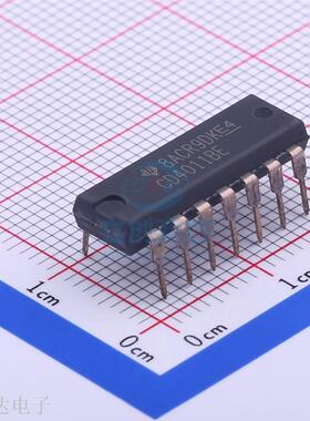 4000系列逻辑芯片 CD4011BE DIP-14 原装现货 假一赔十