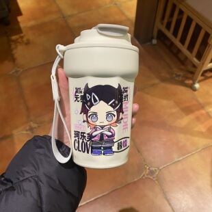 瓦罗兰特无畏契约周边暮蝶保温杯大容量水杯送人生日礼物捷风杯子