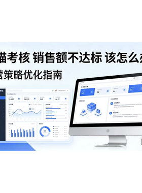 天猫考核销售额考核不达标怎么办能处理成功率高操作联系我