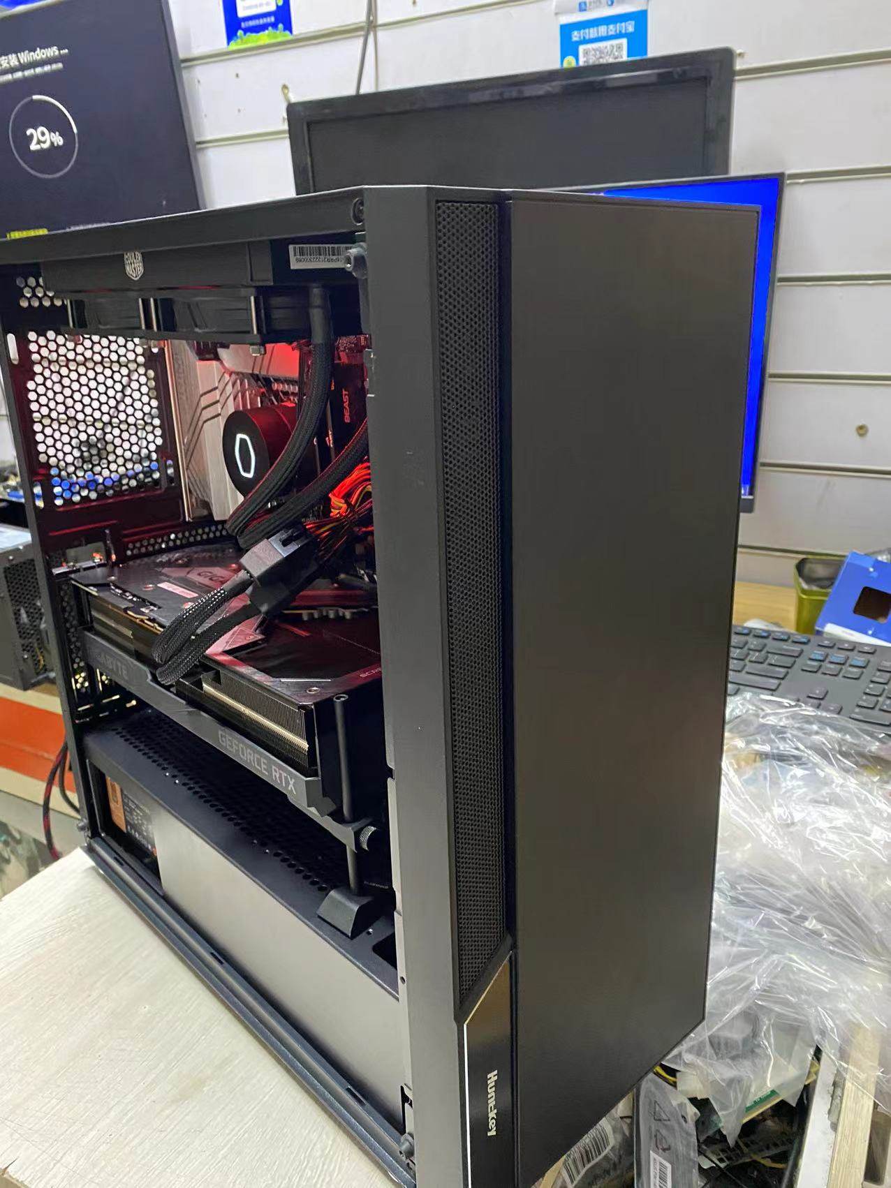 12代 i5 12400f  32g 1tb 丽台p2000 图形显卡办公家用水冷游戏电