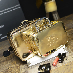 化妆包硬壳立体手提定型化装箱足浴足疗会所技师用工具包纹绣包袋