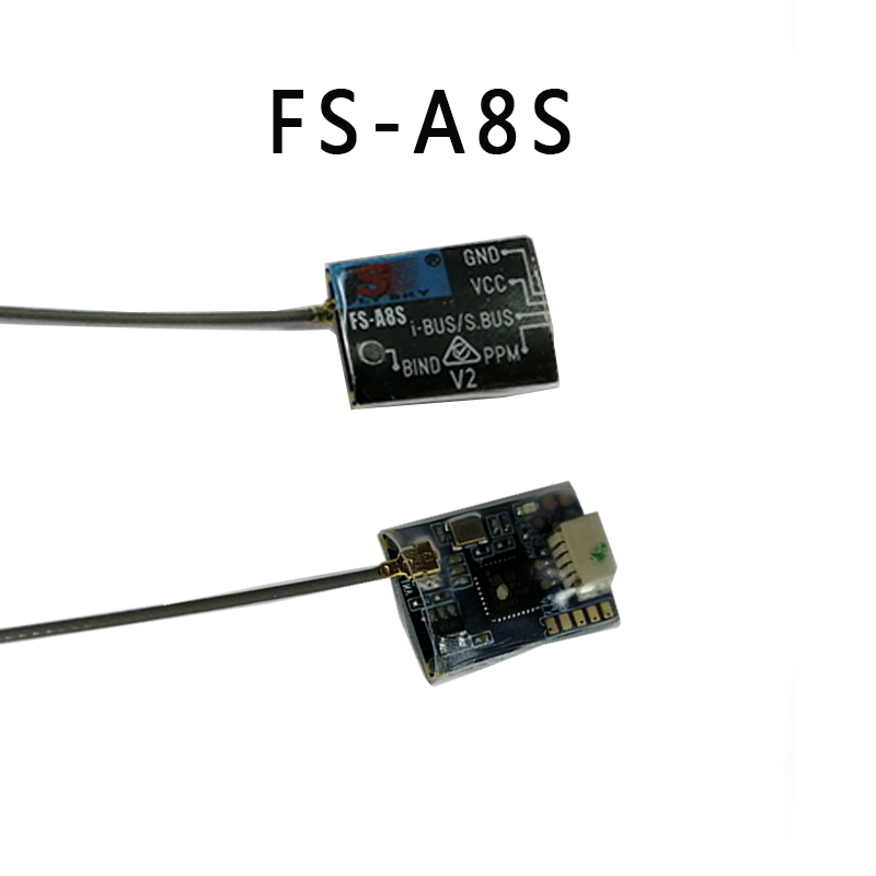 FS富斯A8S接收机 i6X i6s遥控车船iA6 iA6B iA10B A8S sbus接收器