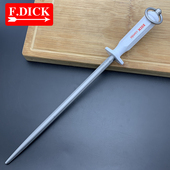 德国原装 进口磨刀棒dick双纹磨刀棍屠夫专业细纹当刀棍迪克正品