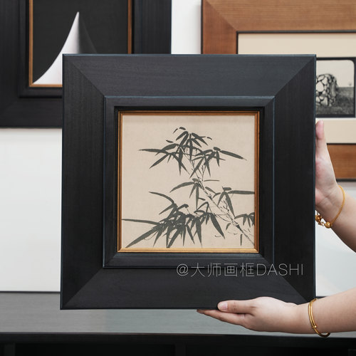 画框实木中式古典简约可定制尺寸