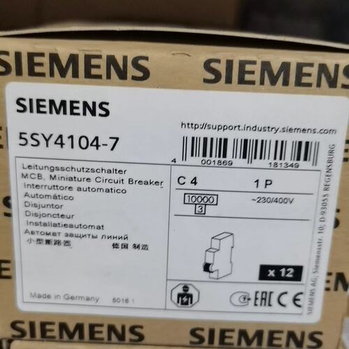 议价断路器5SY4104-75SY41045SY4104-75SY410475SY4-104-7