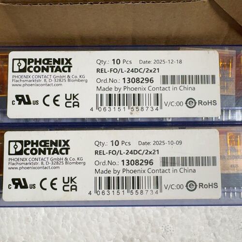价继电器REL-FO/L-24DC/2xREL-FO/L-12DC/2X21REL-FO/L-24DC/2X21