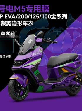 适用于九号M5电动摩托车保护膜隐形车衣仪表显示屏贴膜防刮防撞贴