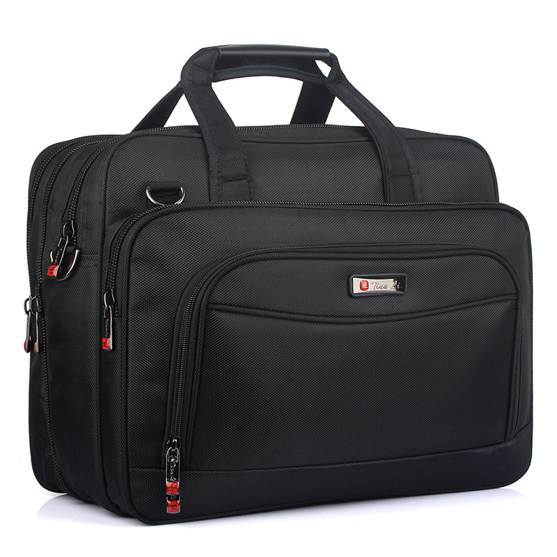 牛津布商务电脑包单肩手提包商务