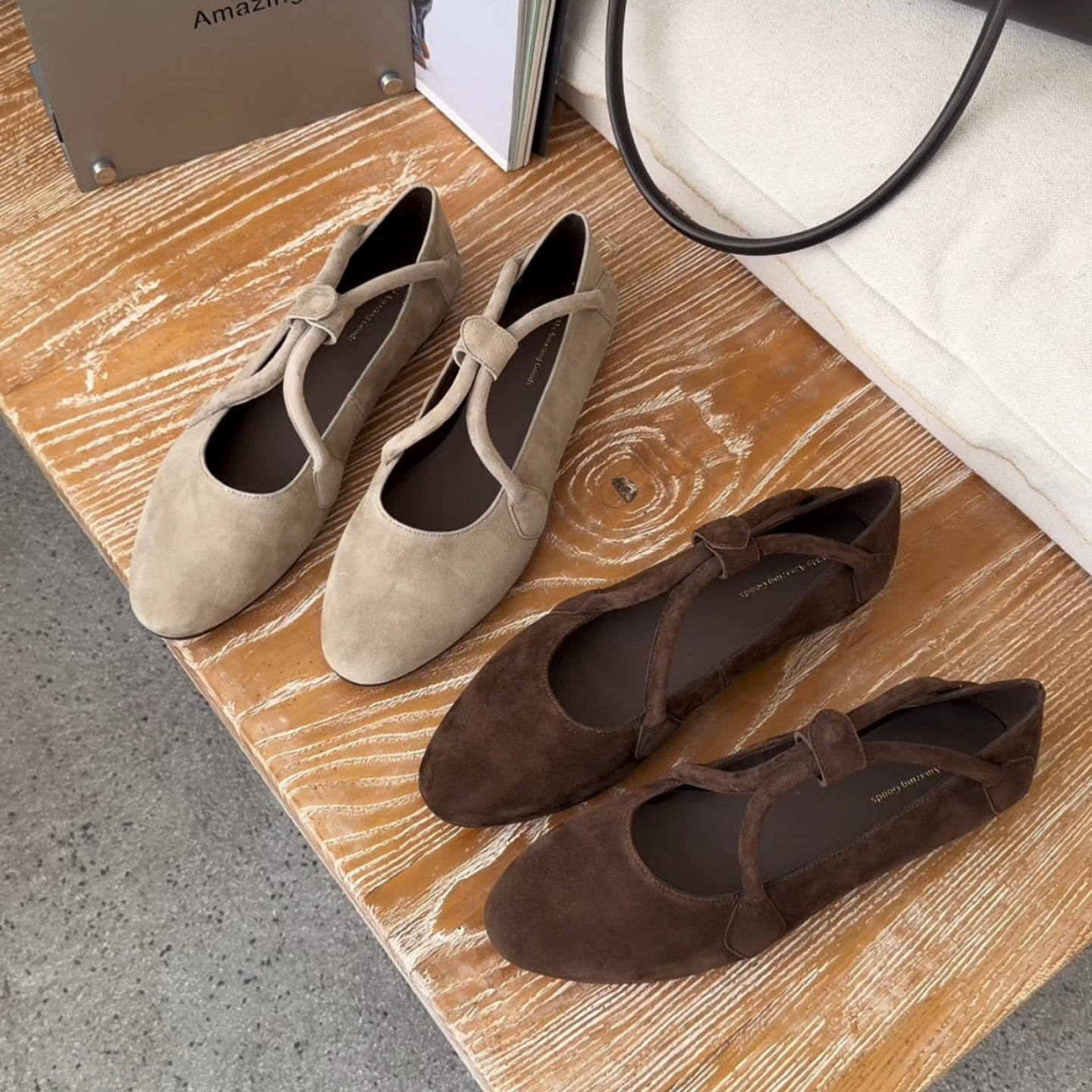 WM6法式复古风交叉带玛丽珍鞋女欧货欧洲站2026春新款平底豆豆鞋,女鞋,乐福鞋（豆豆鞋）,淘宝优惠券,粉丝福利购,淘宝优惠卷