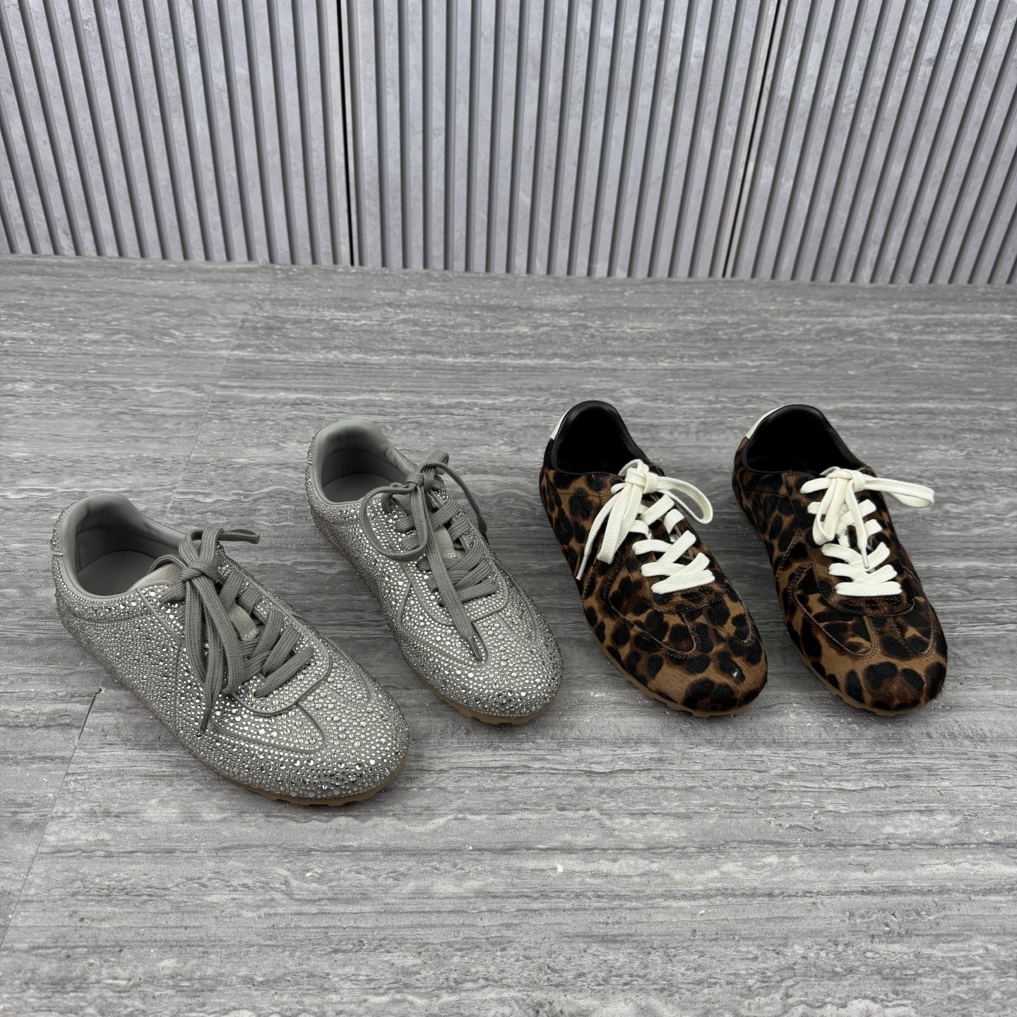 欧货欧洲站复古德训鞋女2026春季新款拼色系带平底休闲亮片运动鞋,女鞋,德训鞋,淘宝优惠券,粉丝福利购,淘宝优惠卷