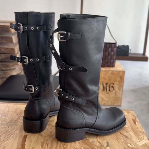 WM6欧洲站欧货真皮女靴