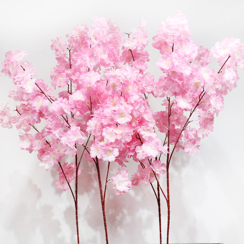 加密仿真樱花树枝立体花瓣