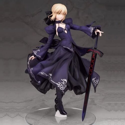 Fate黑礼服Saber阿尔托莉雅手办