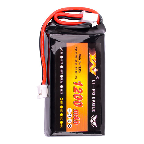 7.4V1200mAh20C2S航模锂电池