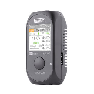 ToolkitRC M4Pocket迷你口袋智能平衡充电器航模无人机穿越机1-4s