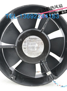 原装德国ebmpapat 17251 48V 18W型号TYP6248N/11 全圆散热风扇