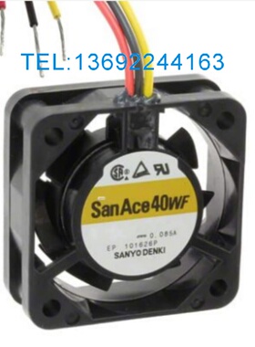 9WF0424F601 全新原装三洋/SANYO 24V 0.076A 安川变频器散热风扇