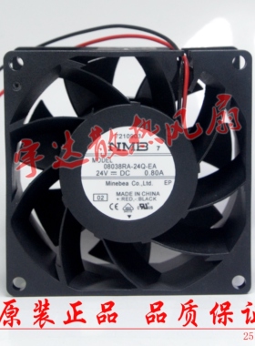 NMB 08038RA-24Q-EA/GA 8038 24V 0.80A 8CM 变频风扇 轴流风机