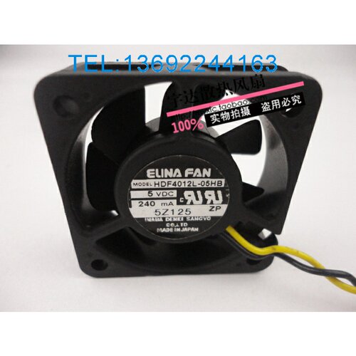 原装正品ELINA FAN 4010 HDF4012L-05HB 5V 240MA 散热风扇