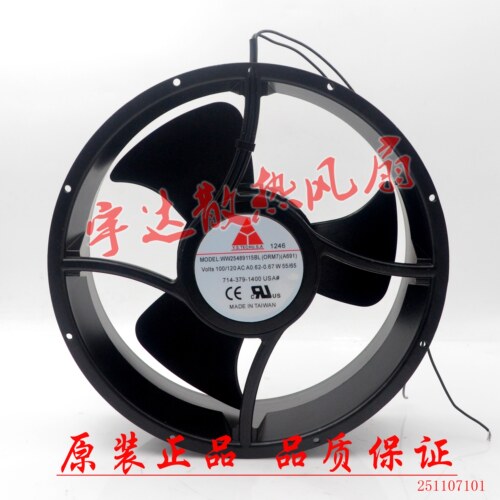 Y.S TECH全新WW25489115BL ORM7 A691 100/120V 55/65W 风机风扇