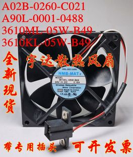 B49原装 3610ML 0260 0488 发那科A02B 3610KL 0001 A90L 05W C021