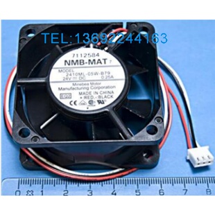 2410ML-05W-B79/B59/B69 原装NMB 变频器发那科报警风扇 6CM 24V