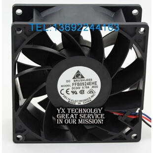 台达FFB0924EHE/SHE EFB0924HHE PFB0924DHE 9038 24V 变频器风扇