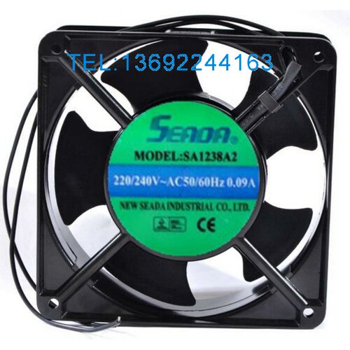 台湾 SEADA SA1238A2 12CM 12038 220V 0.09A 激光 焊机 散热风扇