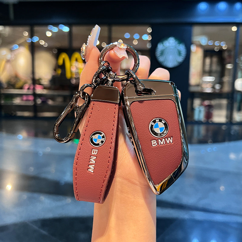 适用BMW钥匙套3系5系1系7系x1x2x3x4x5x6刀锋壳530车320li高档包