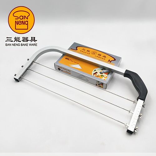三能蛋糕夹层切割器 蛋糕分割器 蛋糕分层器 分片器 锯刀SN4237