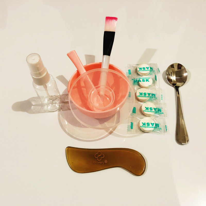 美容灌肤工具面部脸部护理Dr.mary定制牛角刮痧板套装9件套面膜碗|ruв категории Косметика, Другие косметические средства, макияж/косметические средства - от Buy2taobao.com для оказания профессиональной услуги покупки агента Taobao